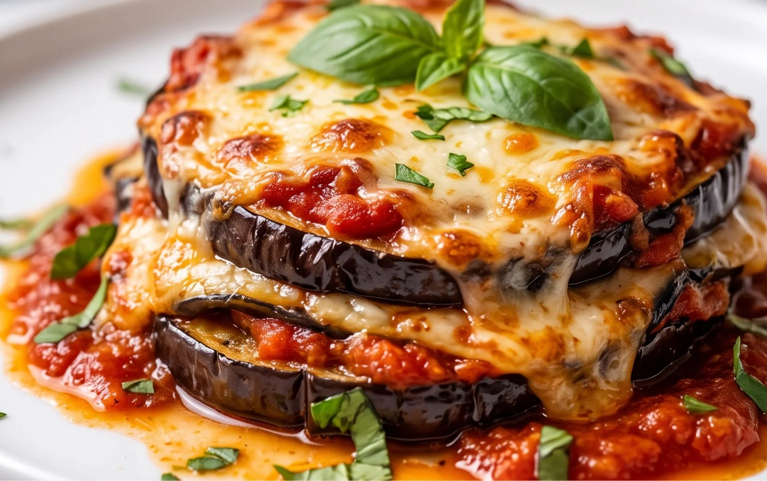 Baked Eggplant Parmesan