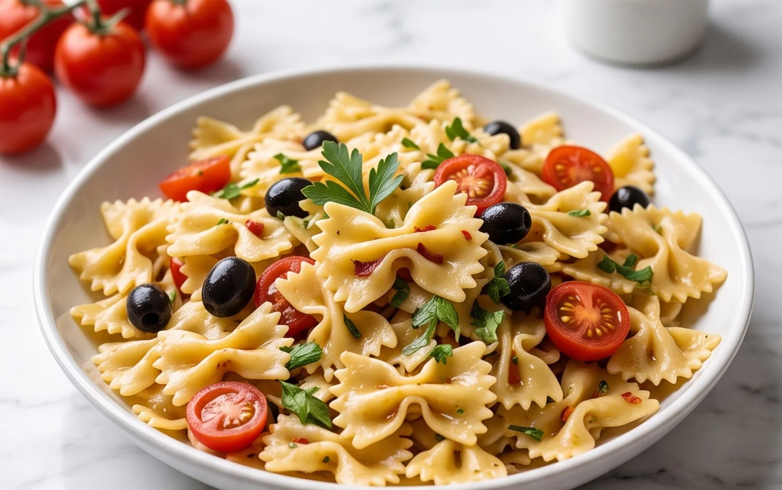 Salade de Pâtes Papillon : Recette Facile et Savoureuse