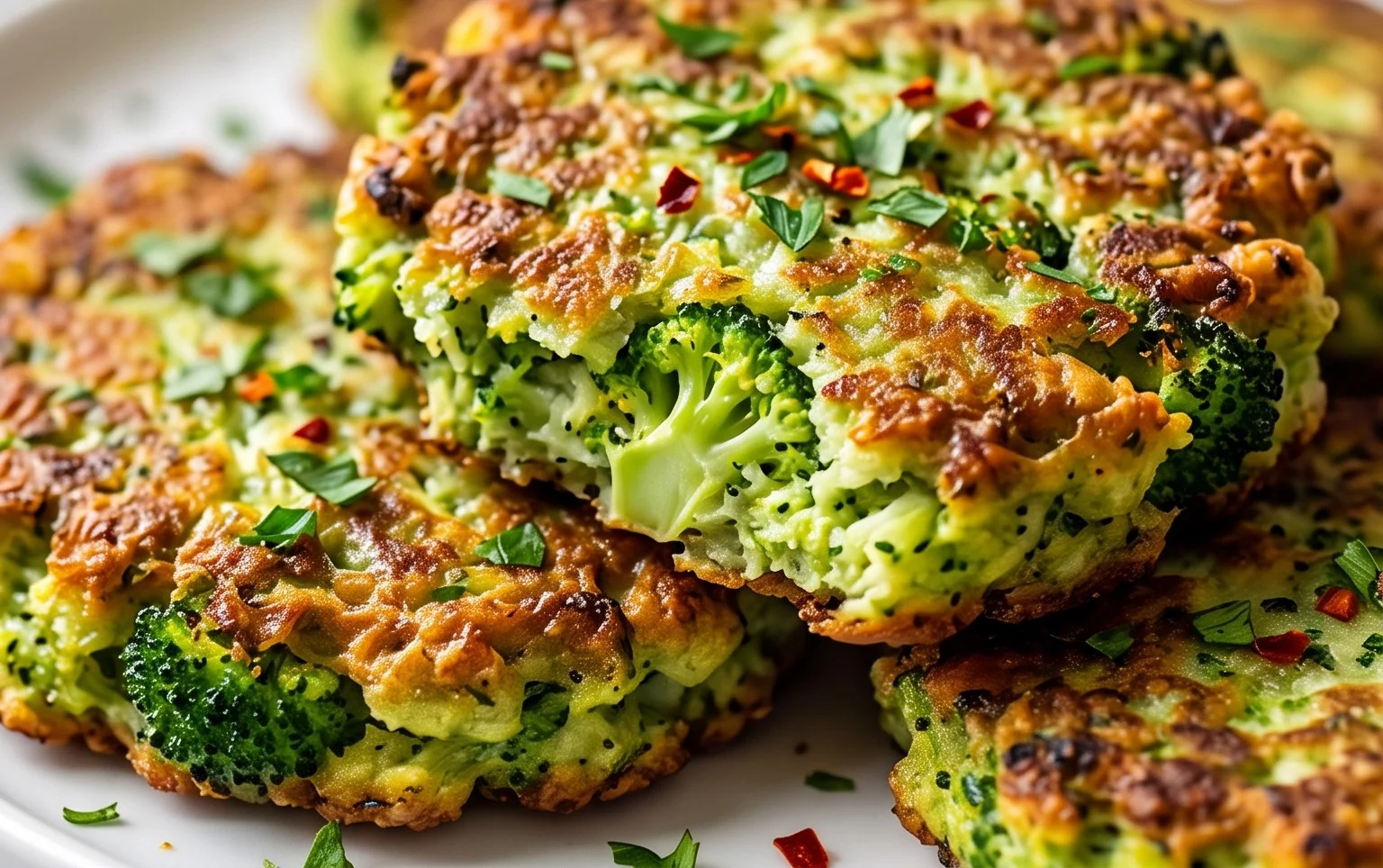 Galettes de brocoli